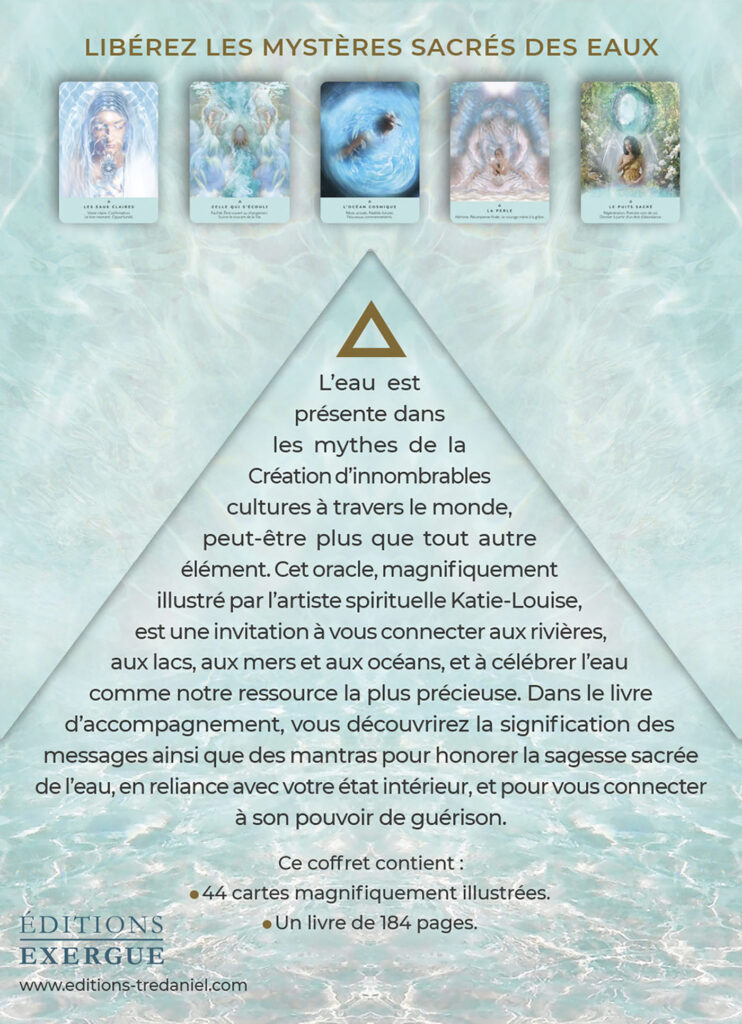 La Magie des eaux guérisseuses - Cartes oracle