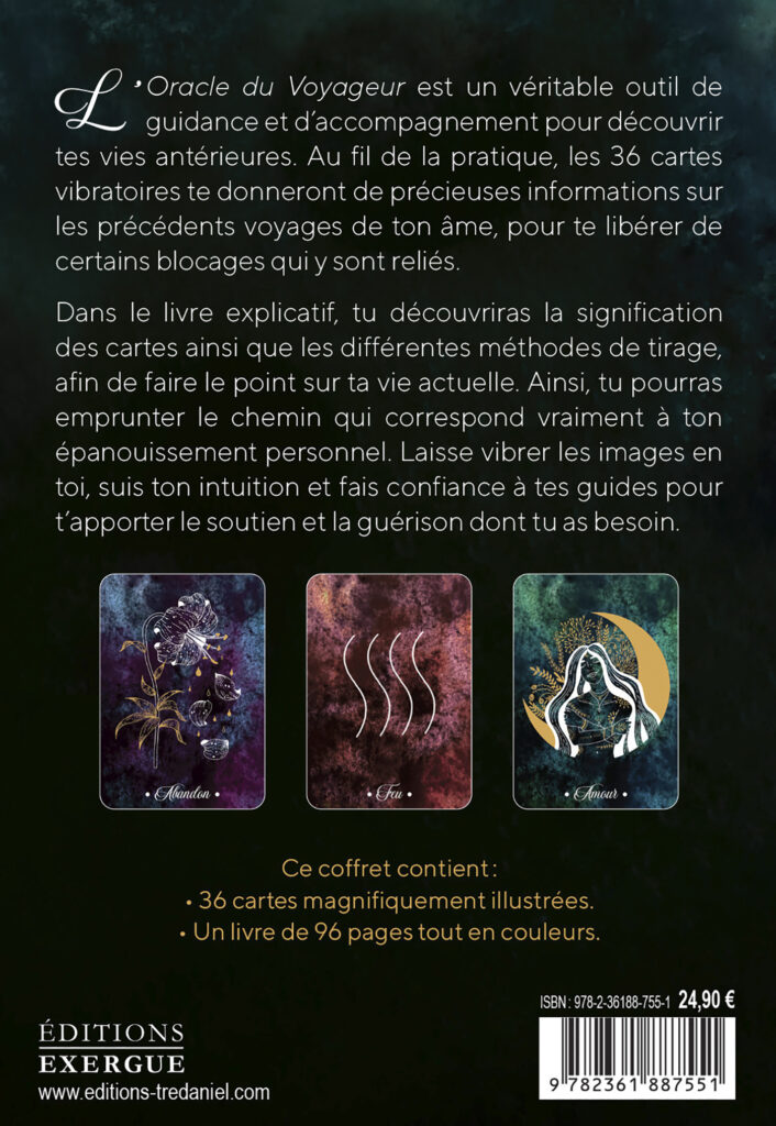 L'Oracle du Voyageur - Cartes de connexion à tes vies antérieures