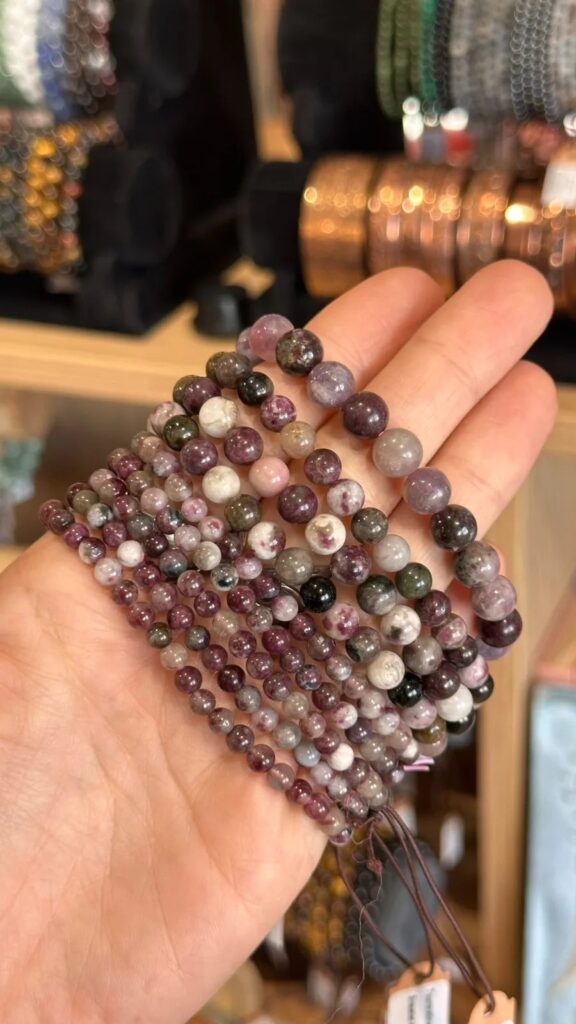 Bracelet Tourmaline multicolore